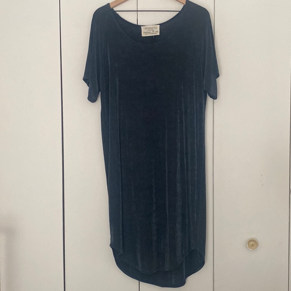 Bluish-green Hackwith Design House Dress
